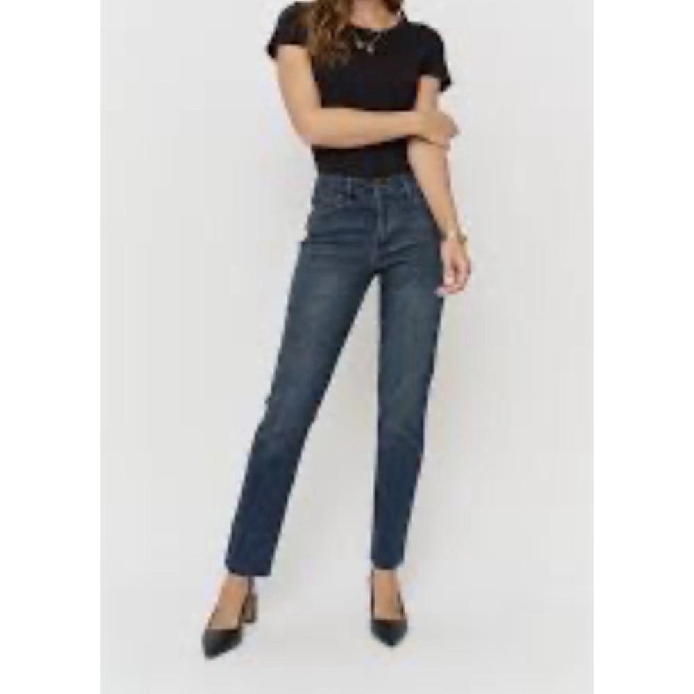 Oliver Logan Straight Leg Jeans Distressed Size 27 Boho Beach